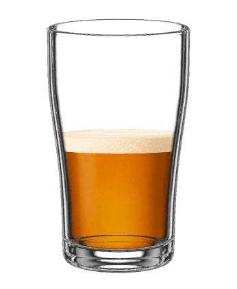 A glass of beer that visualizes the remaining Codex quota